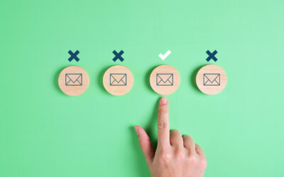 What are the most common types of marketing emails?