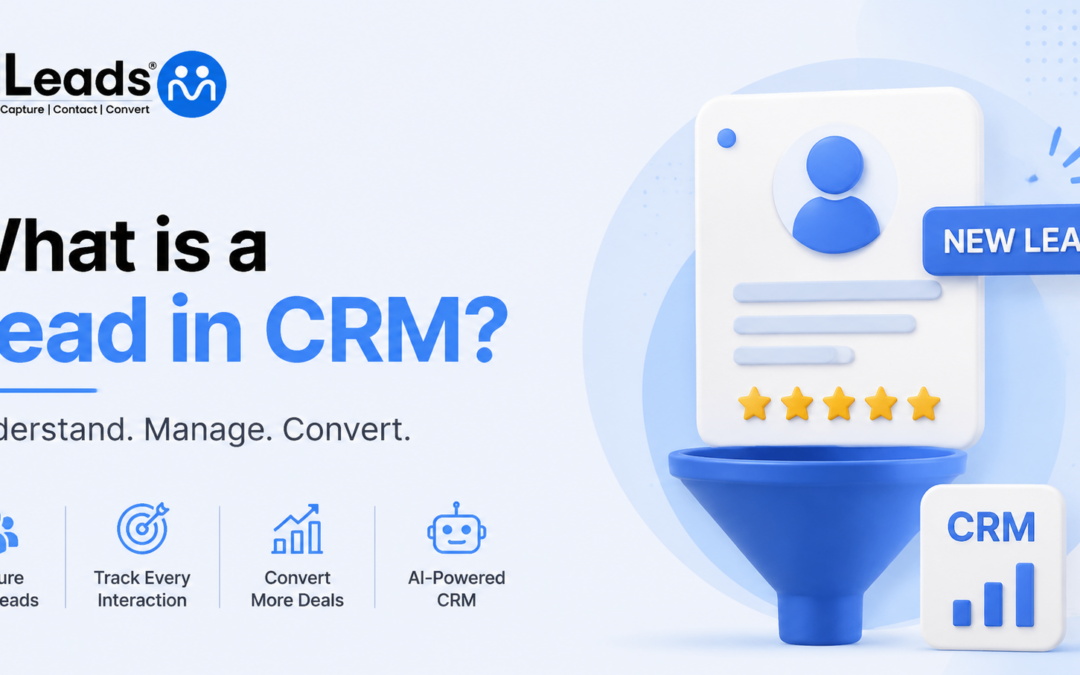 What is lead in CRM?