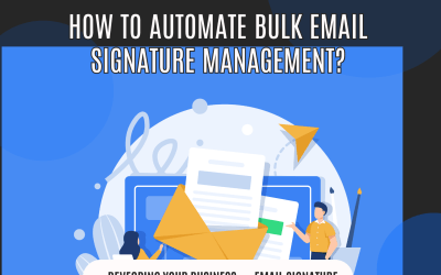 How to automate bulk email signature management?